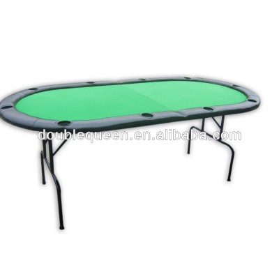 Folding MDF Poker Table For Gambling Table